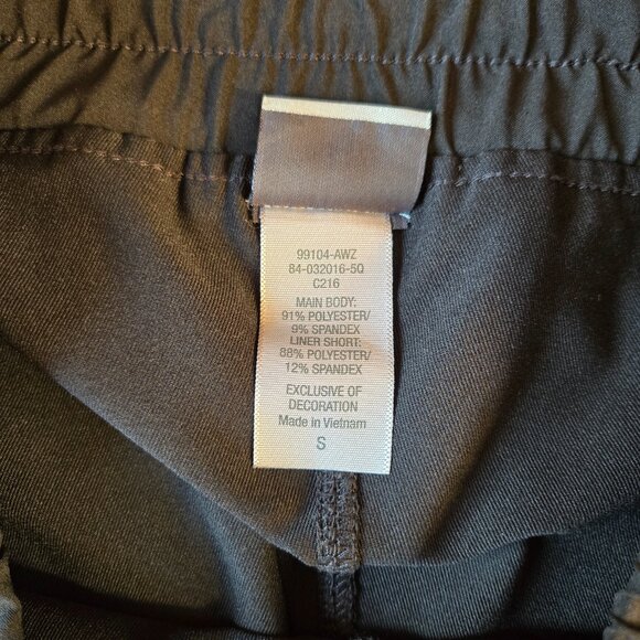 Champion Skort Womens S Black Elastic Waist Pockets Tennis Golf Athletic Pull On - Picture 8 of 8